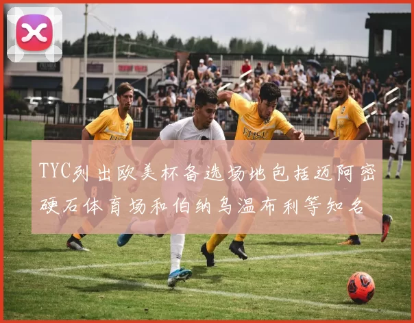 TYC列出欧美杯备选场地包括迈阿密硬石体育场和伯纳乌温布利等知名场馆
