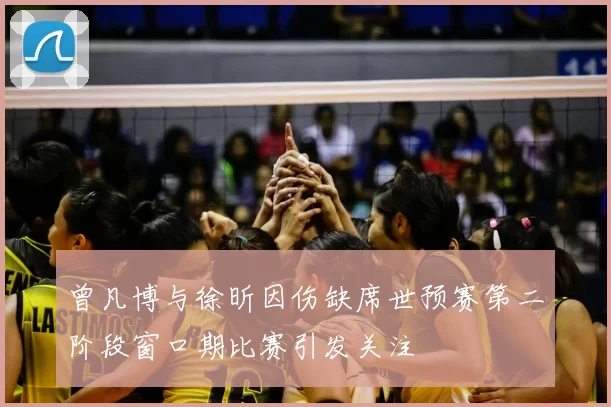 曾凡博与徐昕因伤缺席世预赛第二阶段窗口期比赛引发关注